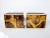 Mid-Century Modern Pair of Isabelle and Richard Faure Oxidized Brass Cabinets Buffets 1970s For Sale - Image 3 of 13