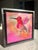 Hummingbird #1 by Ana Hefco | Tinted Layered Resin on Stretched Canvas of a hummingbird in flight For Sale - Image 4 of 5