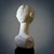 Stone Modernist Bust Sculpture of a Woman, 1980s, Sandstone For Sale - Image 7 of 18