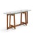 Adrian Pearsall for Craft Associates Mid Century Sculptural Walnut Console Table For Sale In Chicago - Image 6 of 9