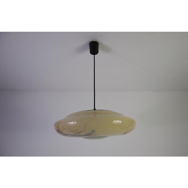 Art Deco Glass Lamp, Germany, 1930s For Sale - Image 3 of 11