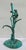 Realism Jumping Frog on Reeds Cold-Cast Bronze Sculpture With Hand Applied Patina For Sale - Image 3 of 13
