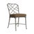 Brown Jordan Calcutta Side Chair, Mica frame with Fusion Moccasian fabric For Sale - Image 12 of 12
