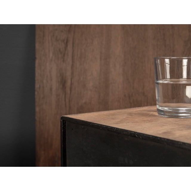 Brutalist Patinated Wood Cube Coffee Tables, 1960s, Set of 2 For Sale - Image 17 of 18