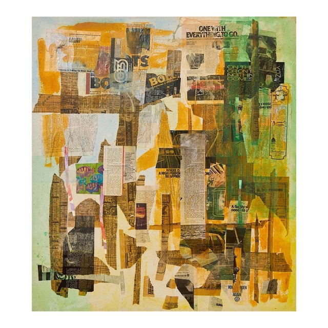 Mid 20th Century Multimedia Abstract For Sale