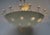 An exceptional set consisting of a ceiling light and a pair of wall lights, manufactured in the 1950s by l.a. Riedinger...