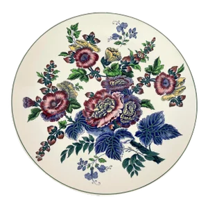 Wedgwood of Etruria & Barlaston Floral Platter, Made in England