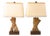 Pair of Vintage Yasha Heifetz Sculptural Wooden Female & Male Torso Table Lamps For Sale - Image 9 of 9