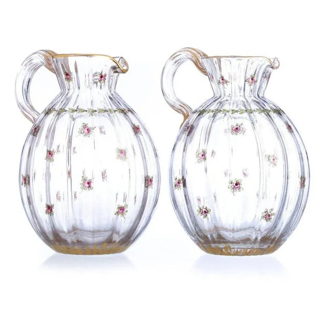 French Art Deco Jugs by Louis Damon, 1900, Set of 2 For Sale - Image 4 of 6