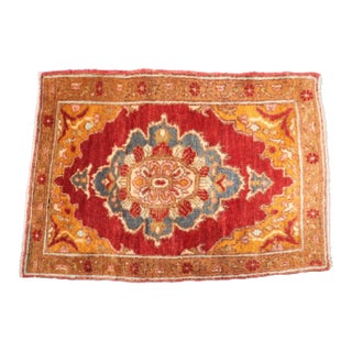 Bright Turkish Sivas Mini Rug no. j4821 For Sale