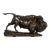 Fine Antique French Bronze Sculpture of Bison and Jaguar by Georges Gardet For Sale