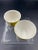 Early 20th Century Empire Ware Yellow Trinket Dishes- a Pair For Sale - Image 11 of 12