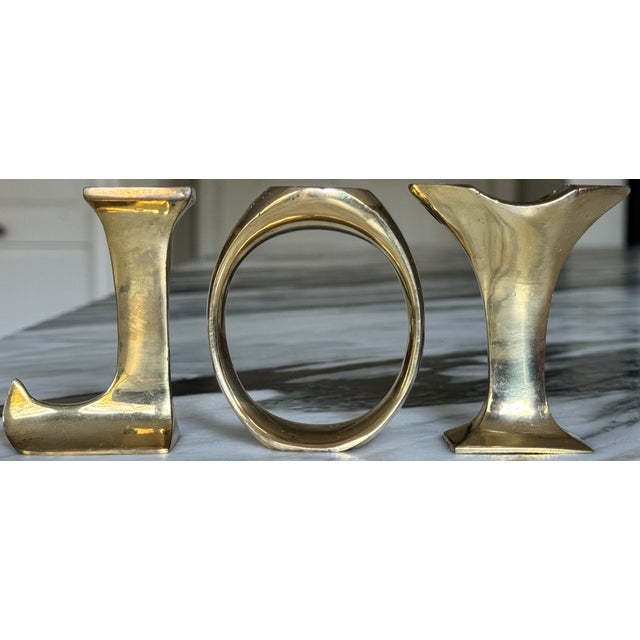 Vintage International Silver Company Solid Brass Candle Holder - Set of 3 For Sale In Seattle - Image 6 of 14