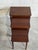 Elegant set of three Danish Modern nesting tables crafted in richly grained rosewood in Denmark during the 1960s....