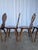 Farmhouse Tyrolean Chair with Heart Cutout Back, 1970s, Set of 8 For Sale - Image 4 of 18