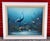 Wonderful vintage Charles Benolt signed original marine life oil painting. Framed as shown. Circa 1980s. American artist...