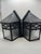 Vintage Arts Crafts Porch Sconces Pair Mid Century Lights Frosted Glass Lamps Cottage Arts and Crafts - a Pair For Sale - Image 14 of 14