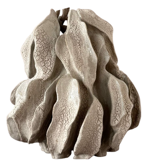 Geoma Kurinuki 10 Sculpture by Pellizco Cerámica