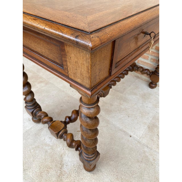 Early 19th Century French Walnut Worktable For Sale - Image 13 of 18