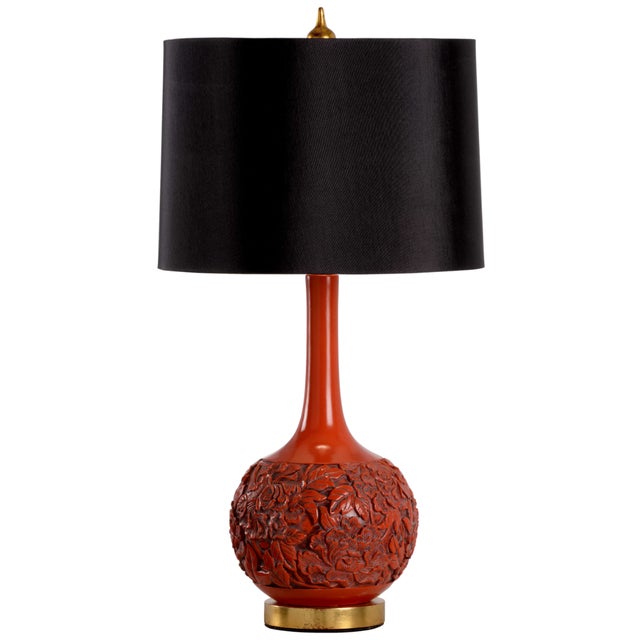 Wildwood Wildwood Edith Table Lamp - Red For Sale - Image 4 of 4