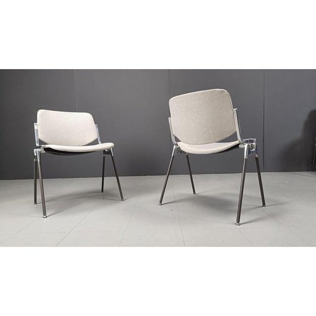 Vintage DSC 106 Side Chairs by Giancarlo Piretti for Castelli, 1970s, Set of 6 For Sale - Image 18 of 18