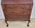 Vintage Writing Secretary in Leather, 1930s For Sale - Image 13 of 18