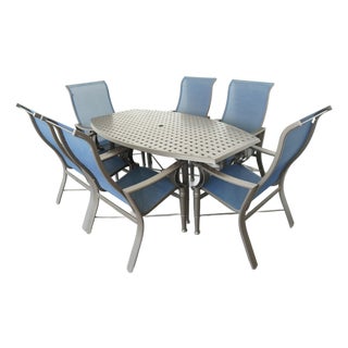 Woodard Patio Dining Set For Sale