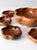 Mid-Century Modern Mid 20th Century Mid-Century Modern Wooden Serving Bowl Set - 9 Piece For Sale - Image 3 of 15