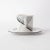 Set consists of two cups and two saucers. Additional dimensions: Cup height: 6 cm Cup diameter: 6.5 cm Cup width: 8.5 cm...