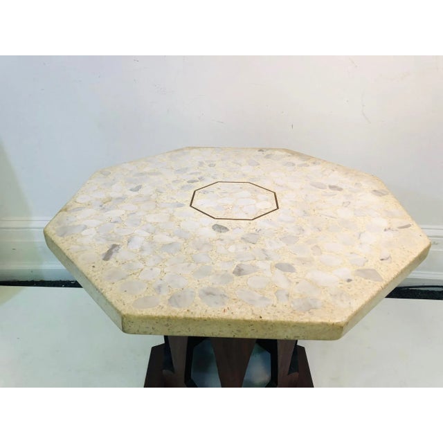 1960s 1960s Mid-Century Modern Harvey Probber Occasional Table With Terrazzo Top For Sale - Image 5 of 6