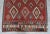 Ruby Red Handmade Turkish Kilim Rug Barak Design Area Rug - 6'1" X 9'1" For Sale - Image 8 of 12