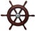This Really is an Exceptionally Nice & Very Good Quality Authentic Vintage Yacht - Ships Wheel. Circa Mid 20th Century....
