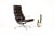 #2005 — Vintage Mid Century Herman Miller High Back Soft Pad Lounge Chair — Charles Eames — Brown Leather Fantastic design...