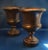 Traditional Early 19th Century Neoclassical English Regency Treen Ebonized Wood Urn Vases - A Pair For Sale - Image 3 of 11