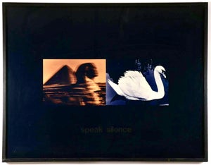 Sorel Cohen, Large Scale Color Photograph Ektacolor C Print Art Photo Typography Sorel Cohen, 1978