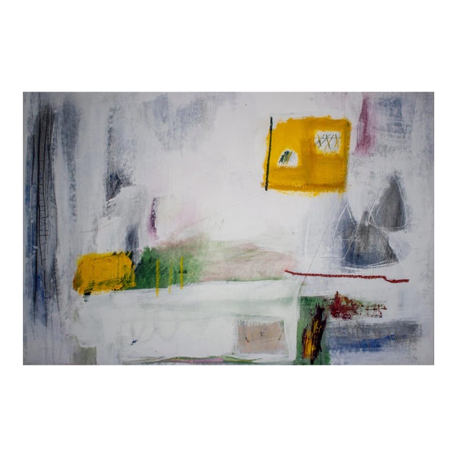"A Time So Far From Here, I Do Not Believe It Exists" Contemporary Abstract Painting by Brian Jerome For Sale