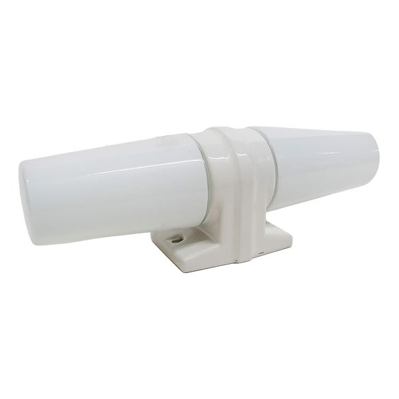 White Wall Light by Sigvard Bernadotte for Ifo, Sweden, 1965 For Sale