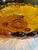Vintage Amber Sunflower Footed Glass Bowl, Attributed to Indiana Glass For Sale In San Diego - Image 6 of 8