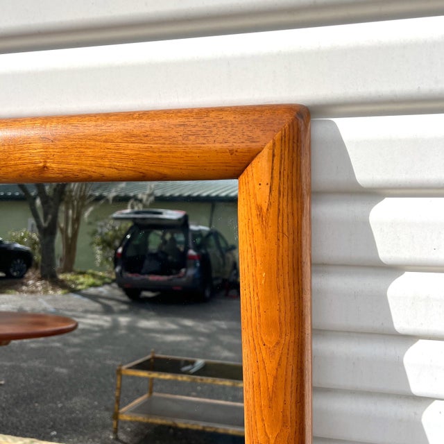 1960’s Solid Wood Floor Length Mirror Chairish