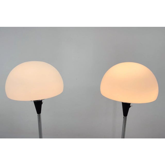1960s Floor Lamps attributed to Jaroslav Bejvl for Lidokov, 1960s, Set of 2 For Sale - Image 5 of 11