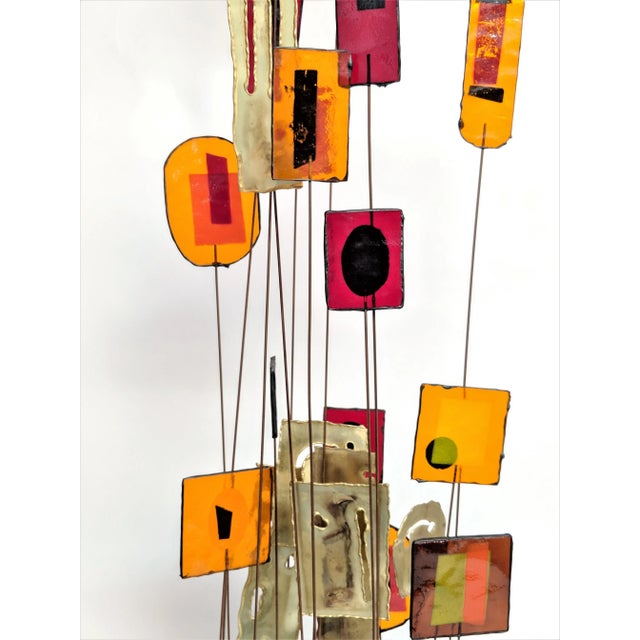 Curtis Jere Brass & Acrylic "Lollypop" Sculpture For Sale - Image 10 of 13