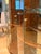 Henredon Set of 2 Cherry Wood Vitrine Illuminated Display Cabinets Book Matched Pair For Sale - Image 13 of 18