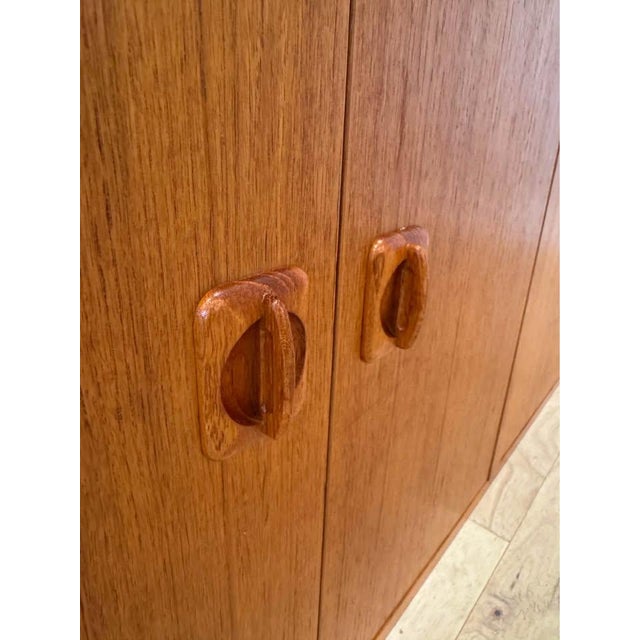 Mid-Century Modern 1960s Danish Mid Century Modern Cabinet Set / Modular Storage Credenza Pair For Sale - Image 3 of 7
