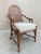 Newly Upholstered Vintage Rattan & Cane Oval-Back Dining Chairs | Set of 6 For Sale - Image 10 of 15