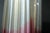 Metal Vintage Murano Glass Lamps Cranberry & Cream For Sale - Image 7 of 9