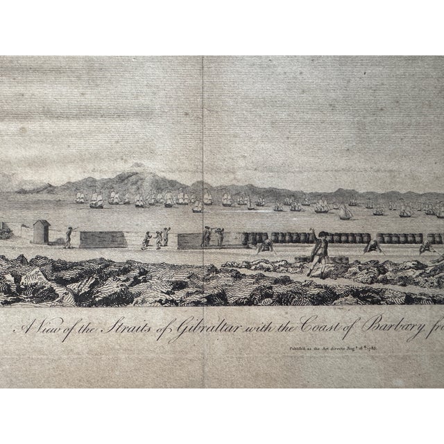 1785 Engravings: "An Attack Upon Gibraltar, September 13, 1782" For Sale - Image 11 of 18