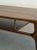 Brass 1950s Sculptural Coffee Table in Walnut For Sale - Image 8 of 15