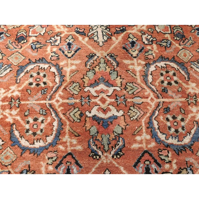 Antique Persian Mahal Rug. 9'4"x 11'10" For Sale In Los Angeles - Image 6 of 18