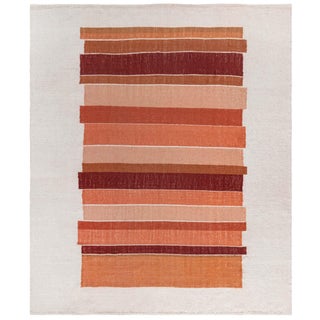 Vintage Swedish Flat-Weave Rug, Doris Leslie Blau For Sale
