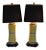 Yellow Waylande Gregory Ceramic Lamps - a Pair For Sale - Image 8 of 8
